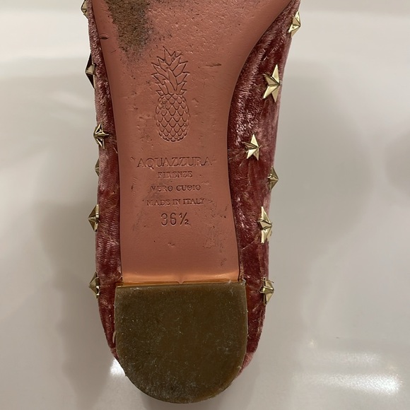 Aquazzura Studded cosmic star Flats, size 36 1/2 - Picture 7 of 7